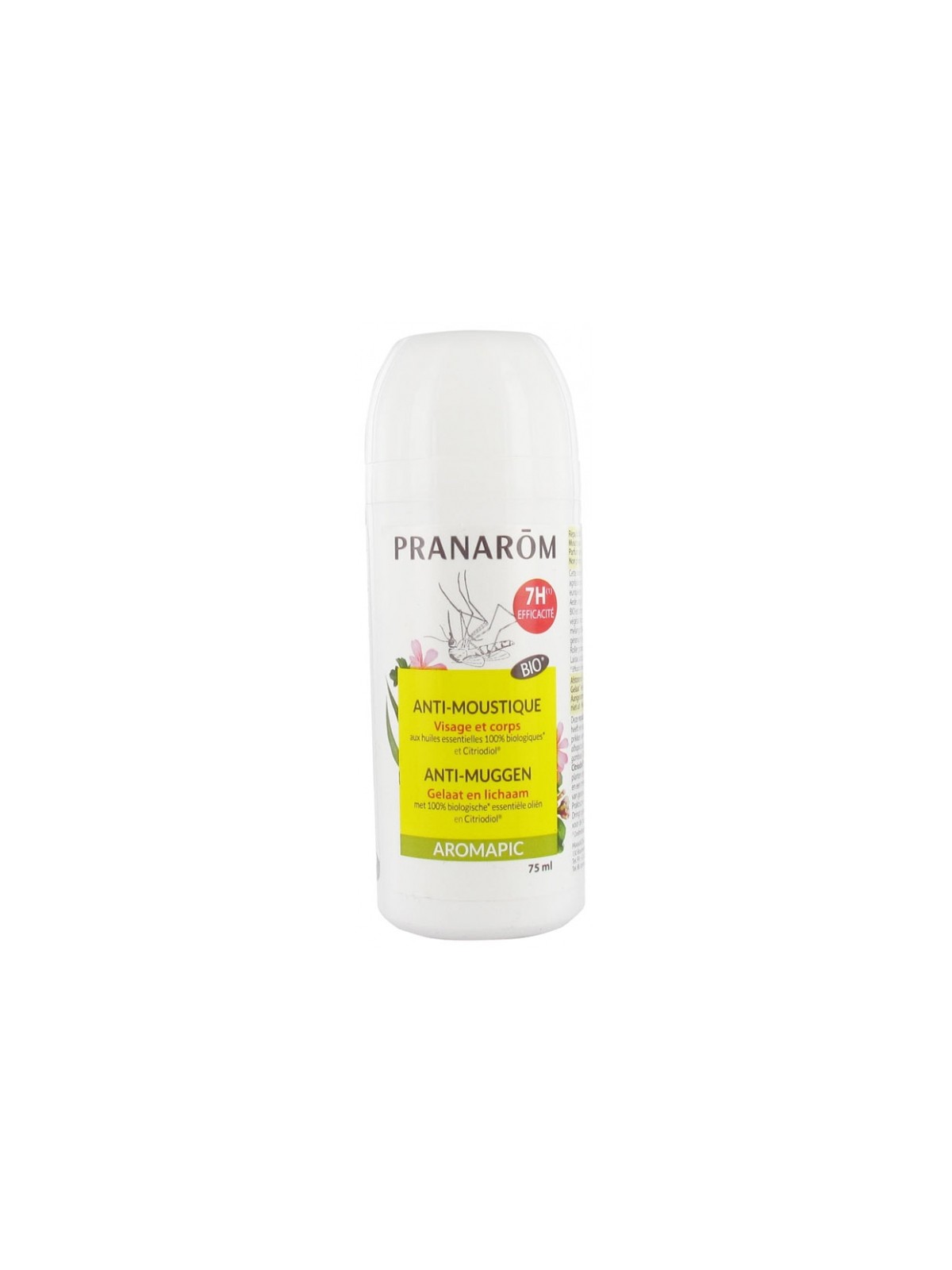 PRANAROM Roller Anti-Moustique Lait Corporel 75 ml