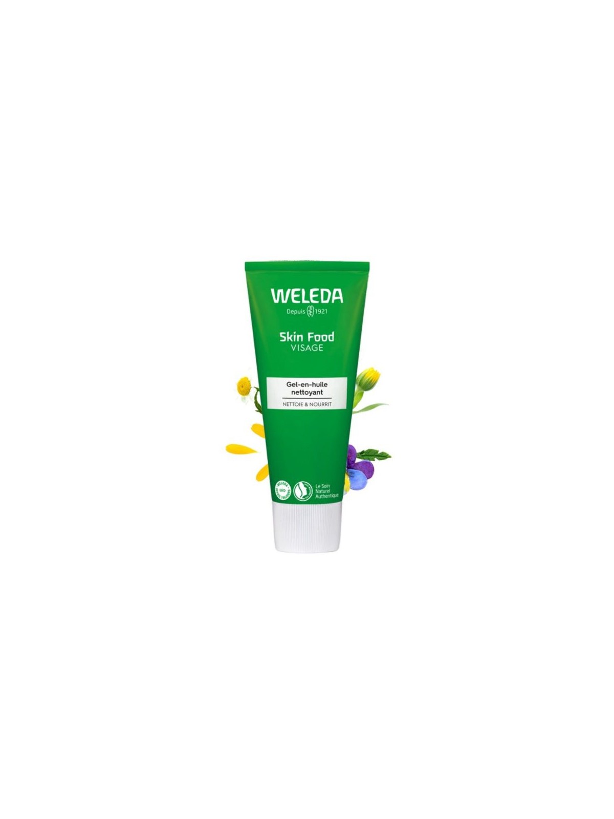 WELEDA Skin Food Visage Gel Huile Nettoyant 75ml