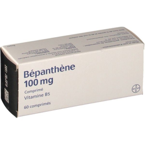 Bepanthène 100mg 60 comprimés | Nom de la Pharmacie en variable