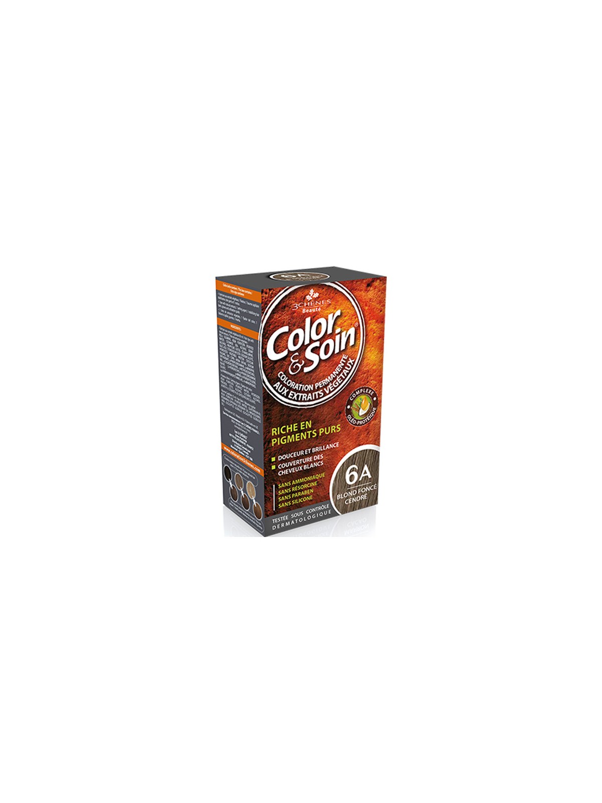 Color&Soin 6A Blond Foncé Cendré