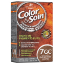 Color & Soin Coloration Permanente Blond Doré Cuivré : 7GC