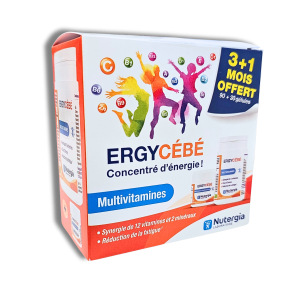 NUTERGIA Ergycébé Multivitamines 90+30 gélules