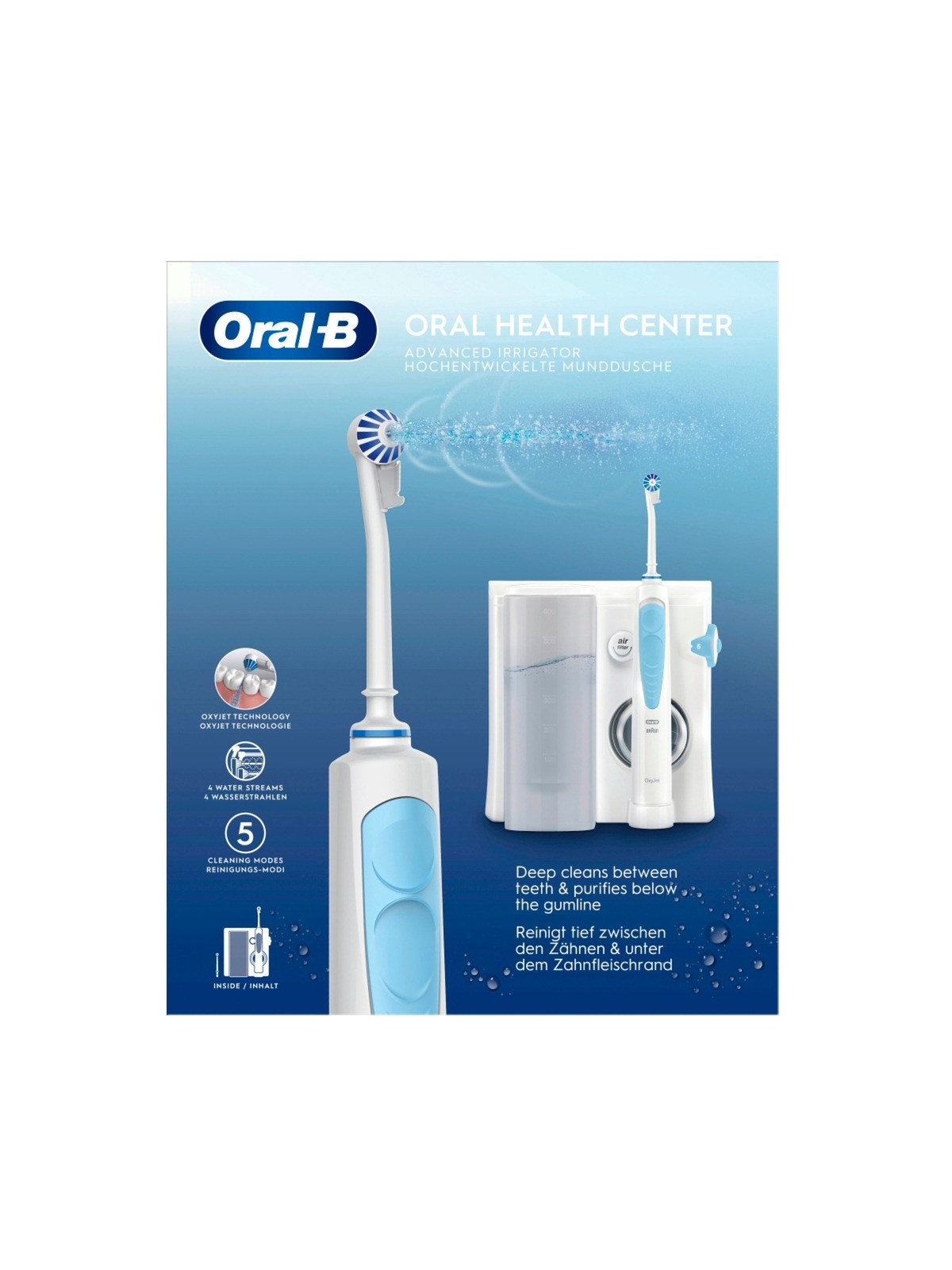 ORAL-B Oxyjet Hydropulseur