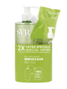 SVR Sebiaclear Gel Moussant + recharge 2x400ml