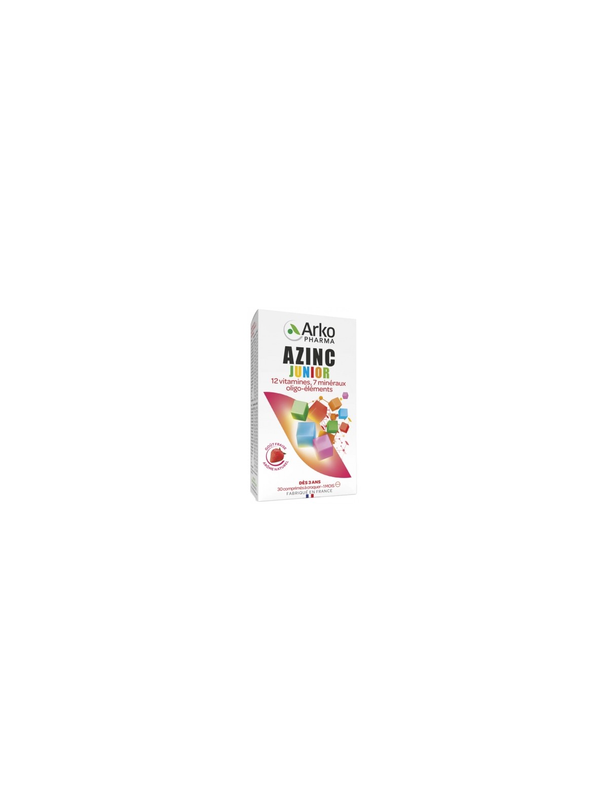 AZINC VITALITE JUNIOR FRAISE CPR BTE 30
