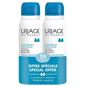 URIAGE Déodorant Fraîcheur 2x125ml