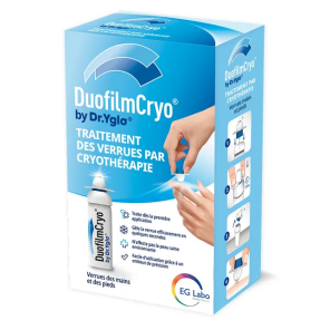 DUOFILMCryo by Dr.Yglo Traitement des Verrues par Cryothérapie 50ml