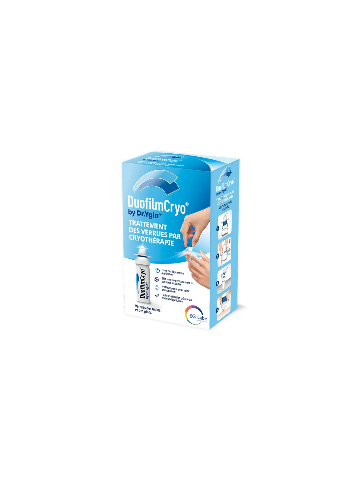 DUOFILMCryo by Dr.Yglo Traitement des Verrues par Cryothérapie 50ml