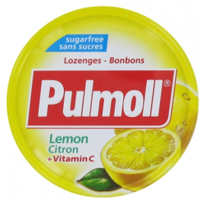 PULMOLL Citron Sans Sucres 45g