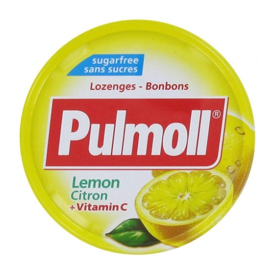 PULMOLL Citron Sans Sucres 45g