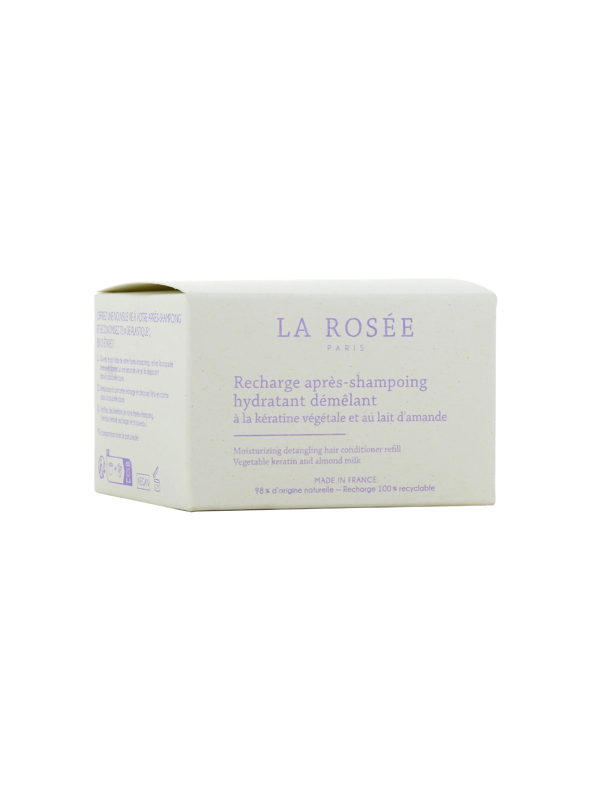 LA ROSEE Recharge Après-Shampoing Hydratant Démêlant 200g