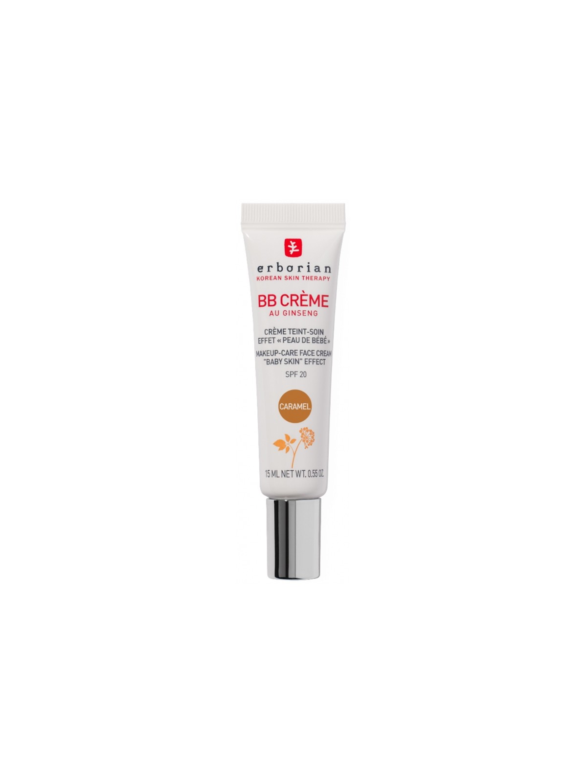 ERBORIAN BB Crème au Ginseng 15 ml Teinte : Caramel