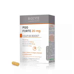 BIOCYTE PQQ FORTE 20mg 10 gélules