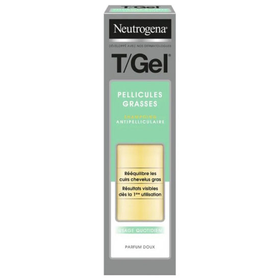NEUTROGENA T/Gel Shampoing Antipelliculaire Pellicules Grasses 250 ml
