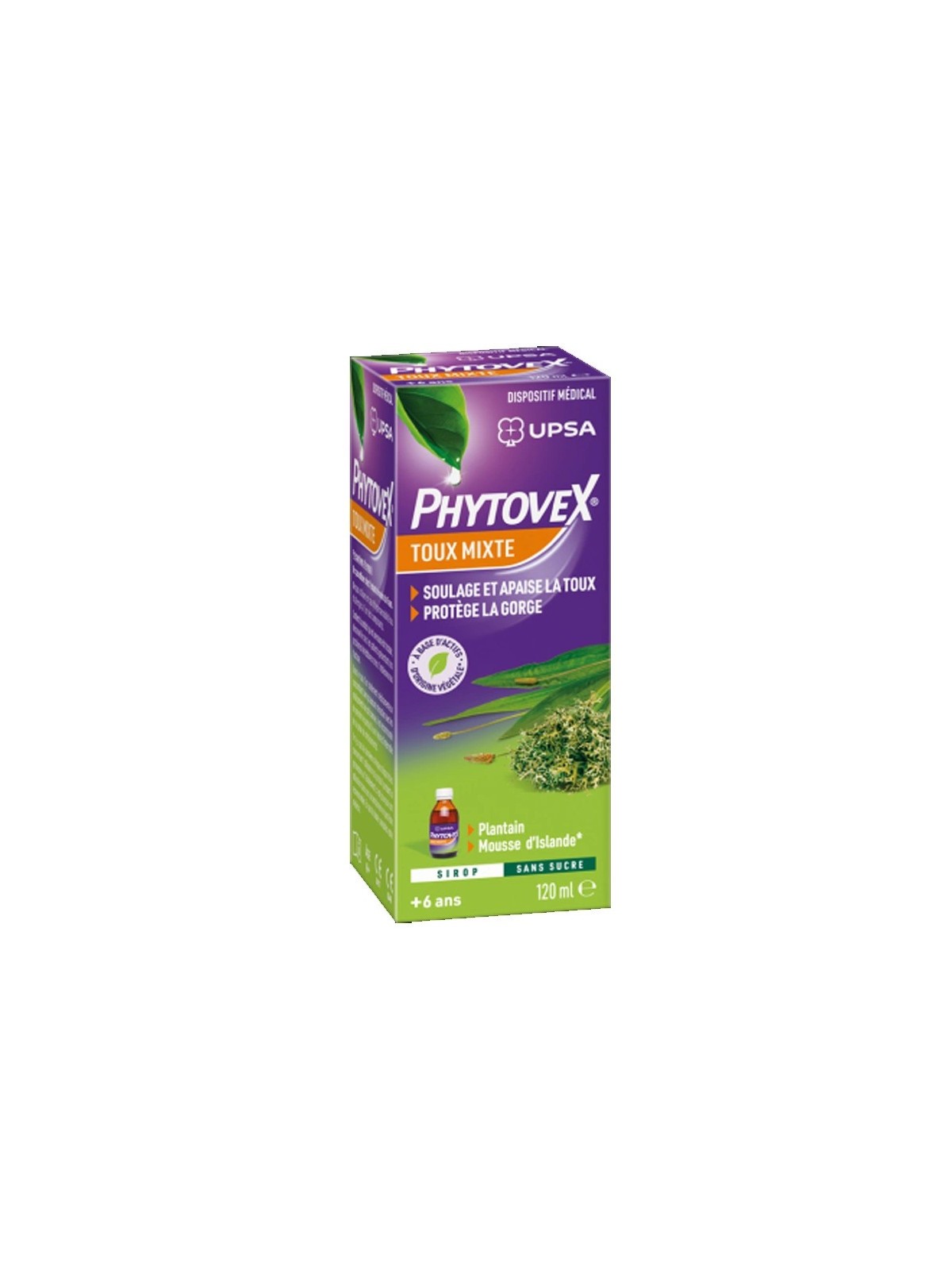 Phytovex Sirop Toux Mixte 120ML