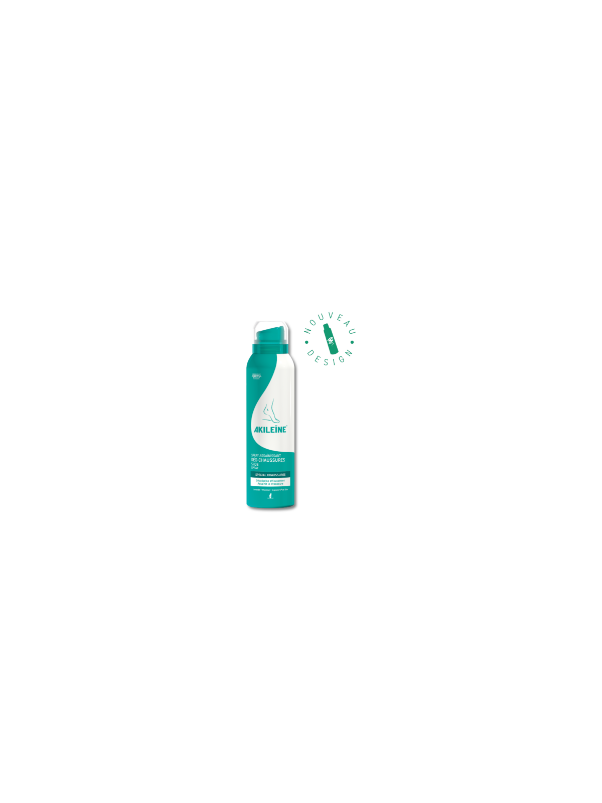AKILEINE Spray aseptisant déo-chaussures 150ml