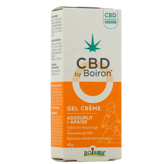 CBD BY BOIRON GEL CREME 40G