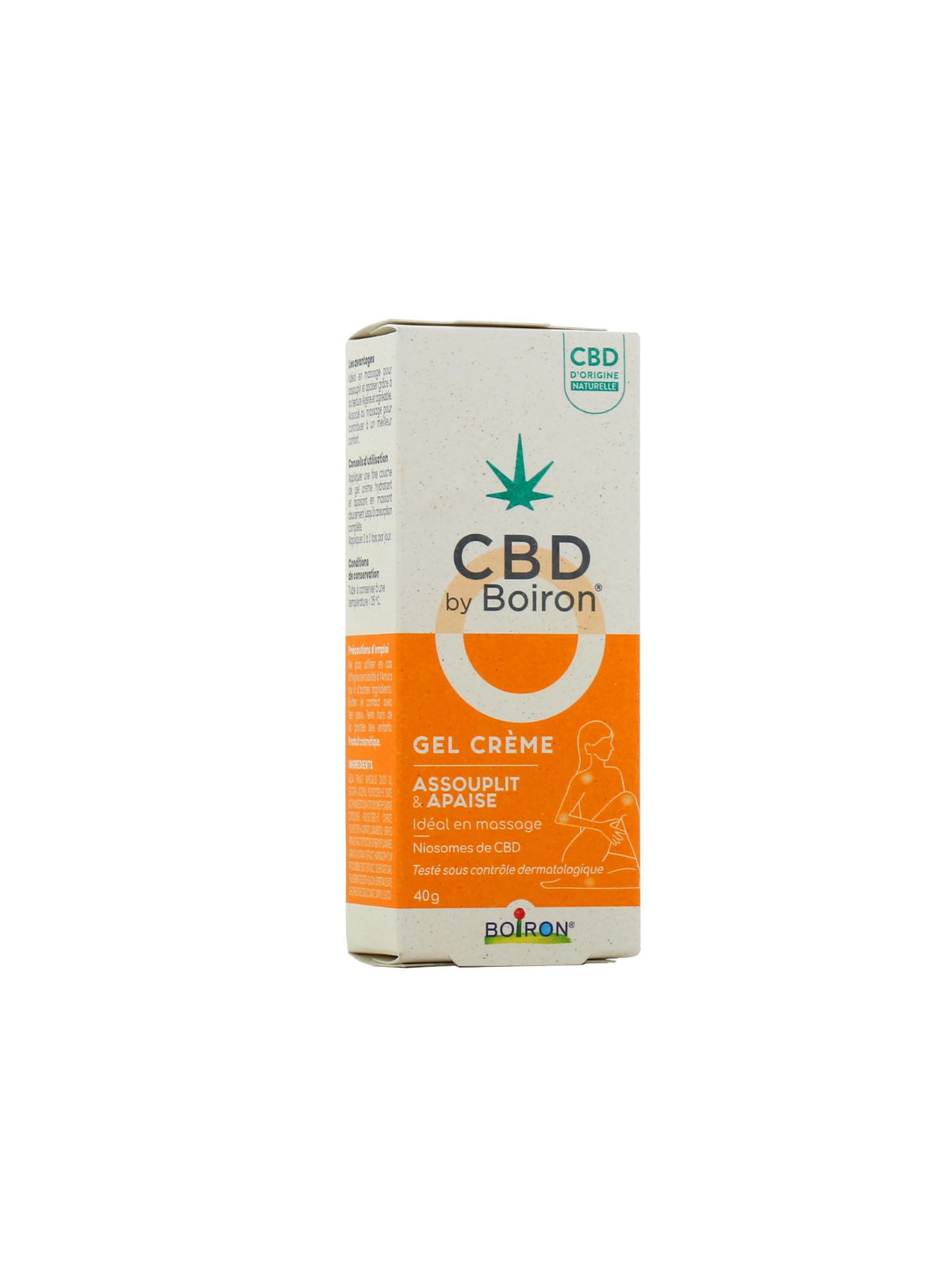 CBD BY BOIRON GEL CREME 40G