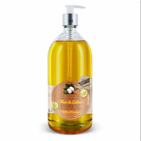 PETIT BAIN PROV GEL DOUCHE FLEU COTON 1L