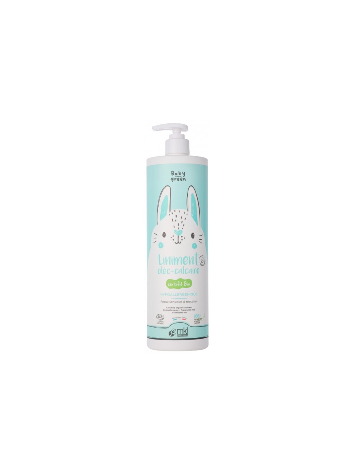 MKL Baby Green Liniment Oléo-Calcaire Bio 900 ml