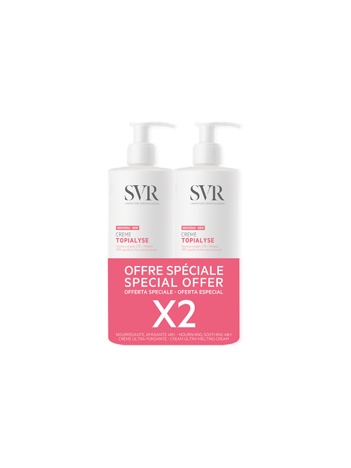 SVR Topialyse crème 2x400ml