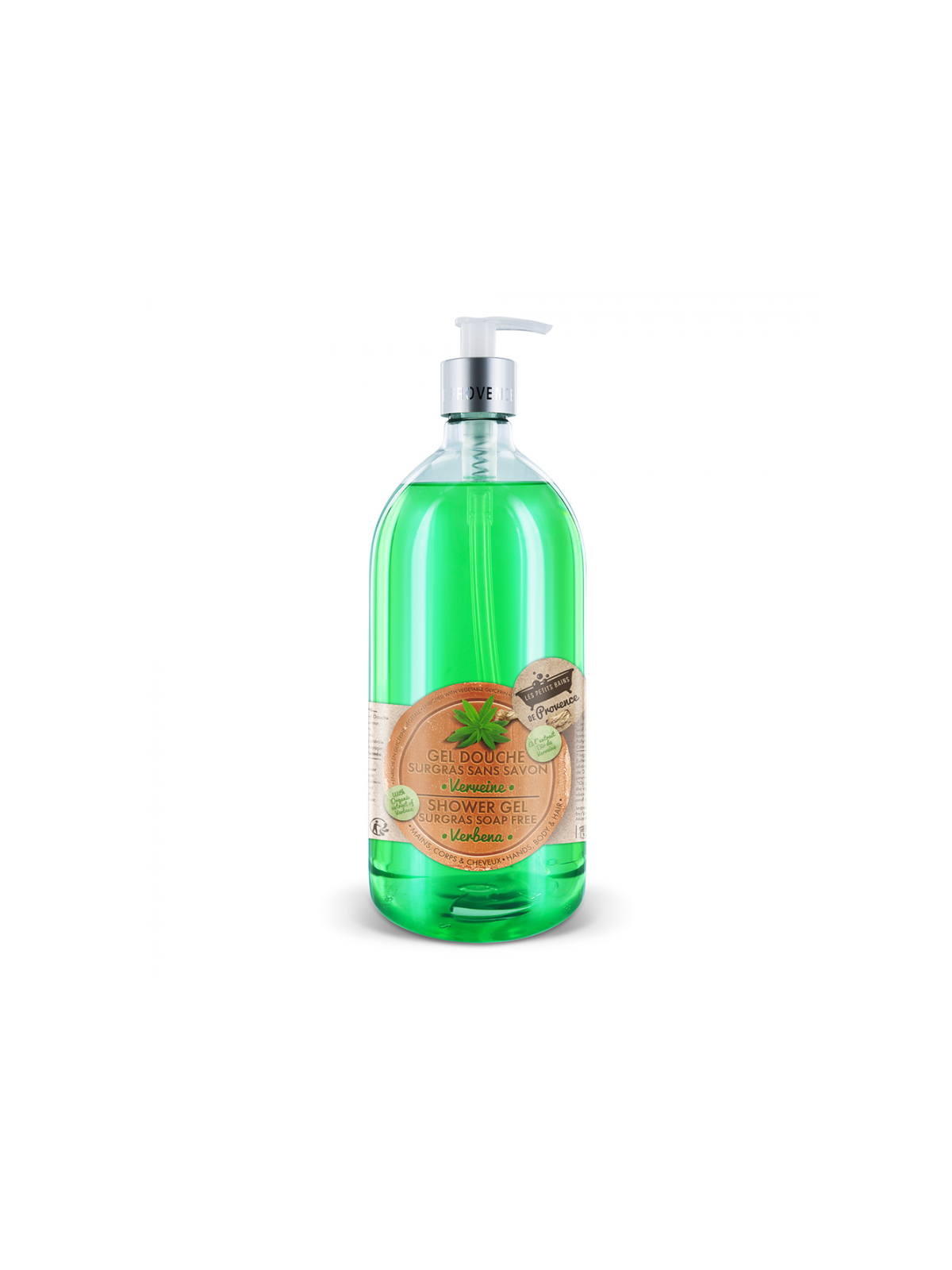LES PETITS BAINS DE PROVENCE Gel douche Verveine 1L