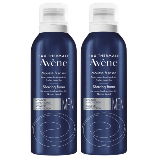 AVENE MEN MOUSSE A RASER 2X200ML