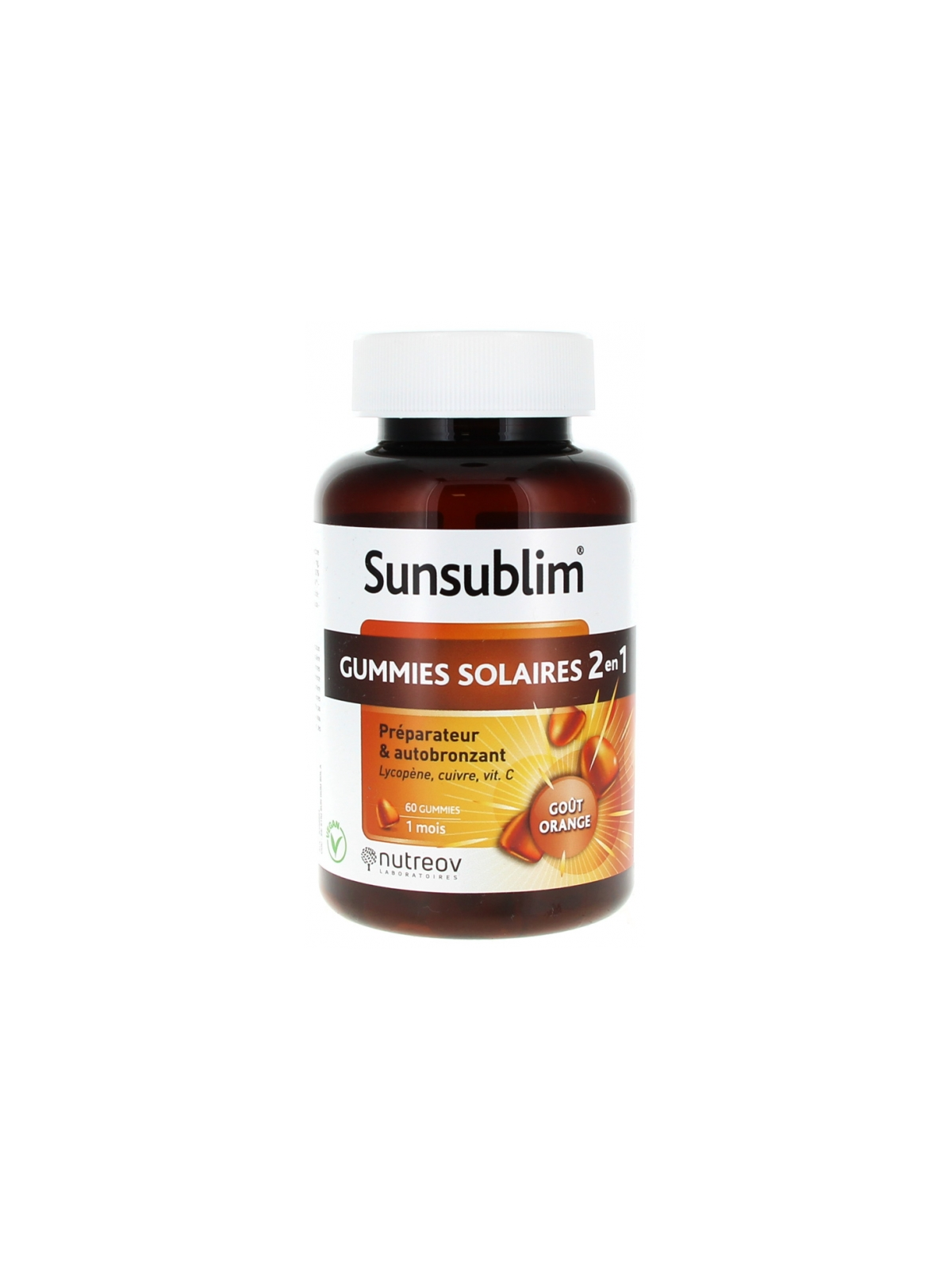 SUNSUBLIM GUMMIES 2 EN 1 BTE 60