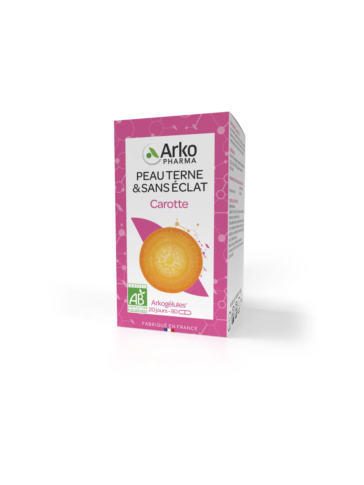ARKOGELU CAROTTE BIO GELU BTE 80