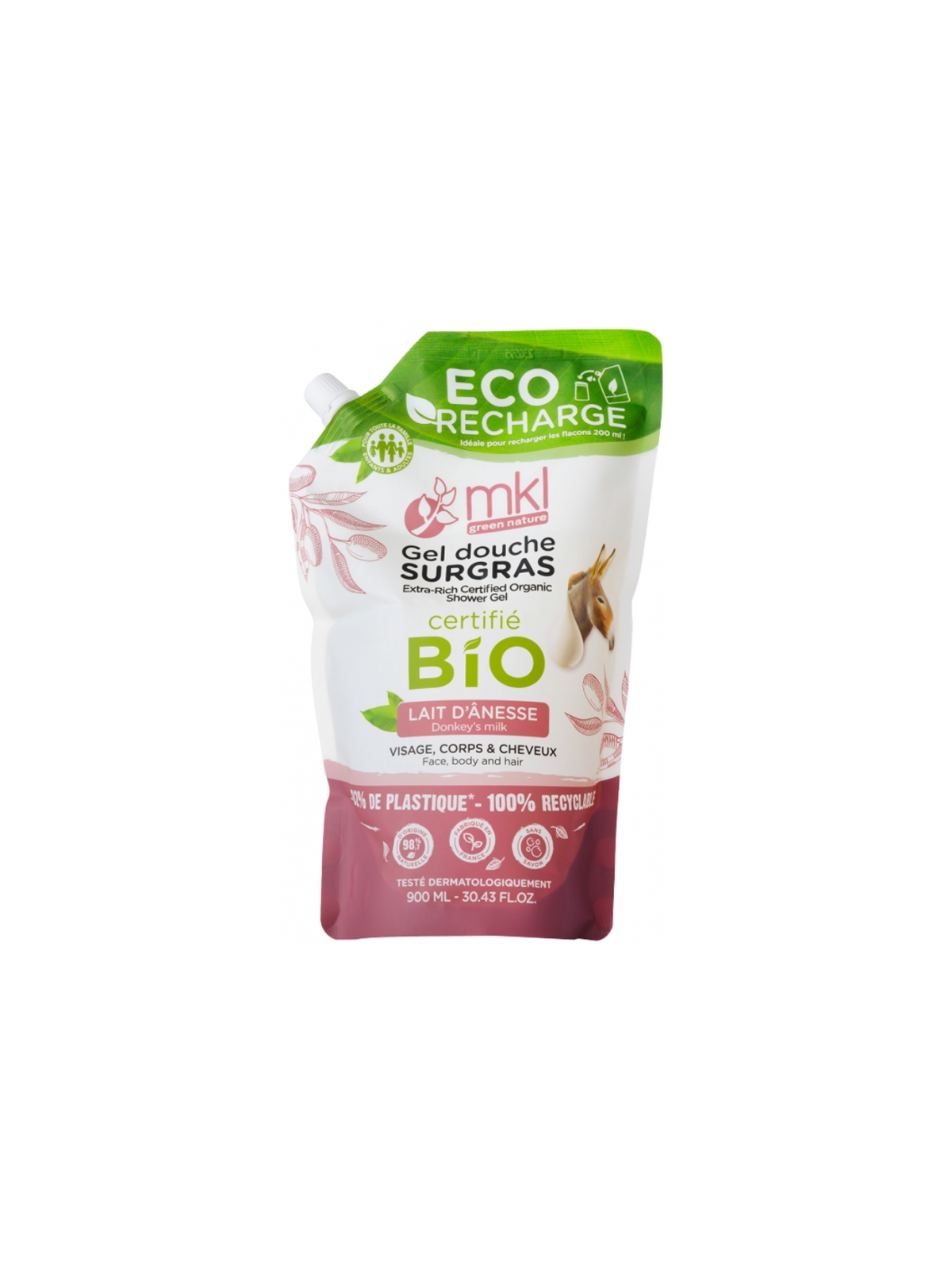 MKL GEL DOUCHE BIO ANESSE 900ML