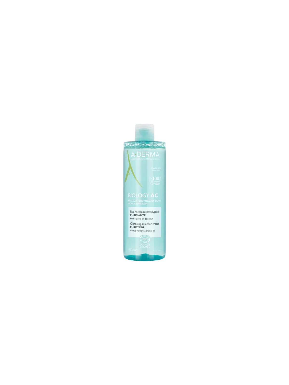 A-DERMA BIOLOGY AC Eau Micellaire Nettoyante Purifiante Bio 400ml