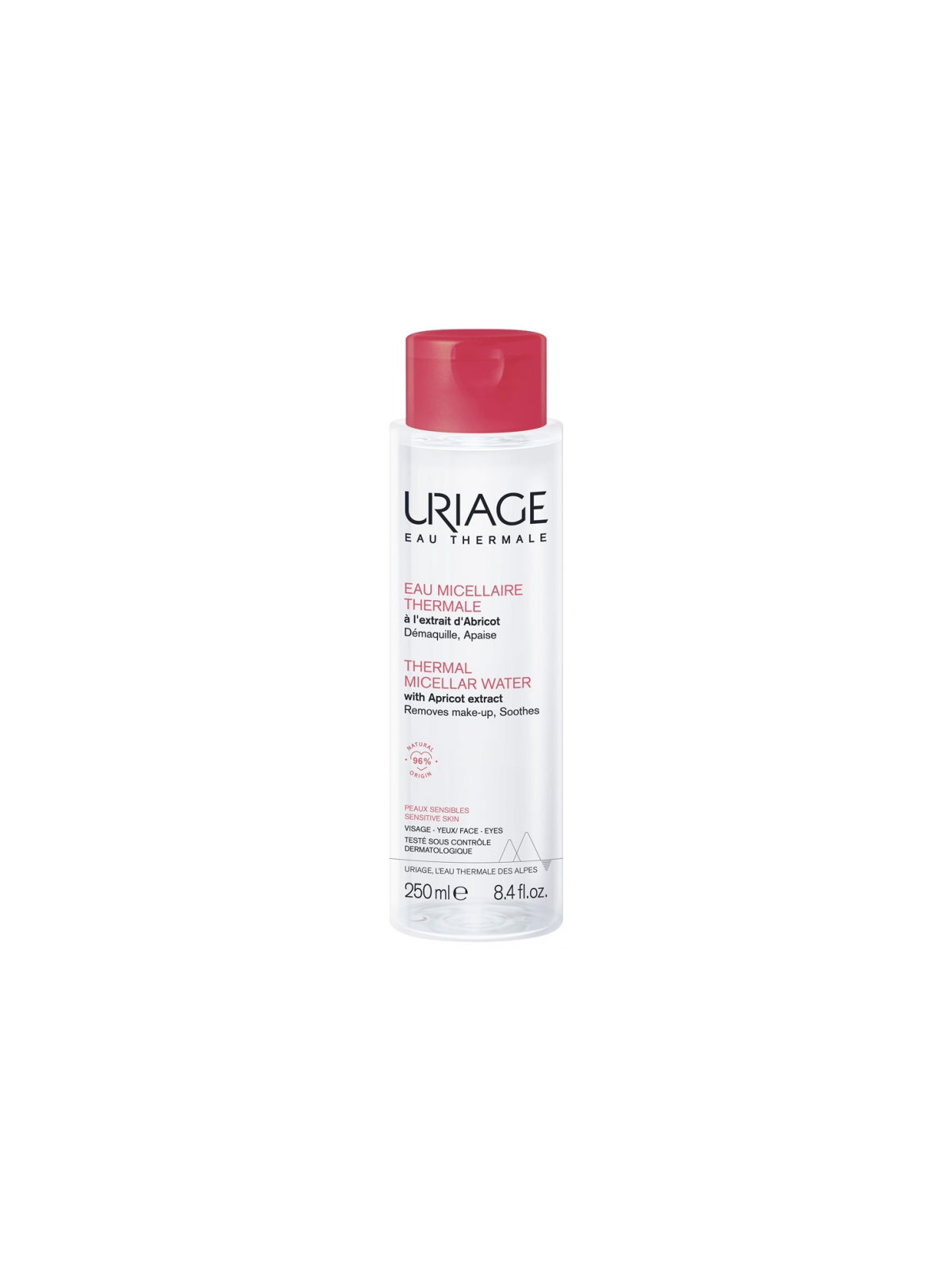 URIAGE EAU MICELL PSR ROUGE 250ML