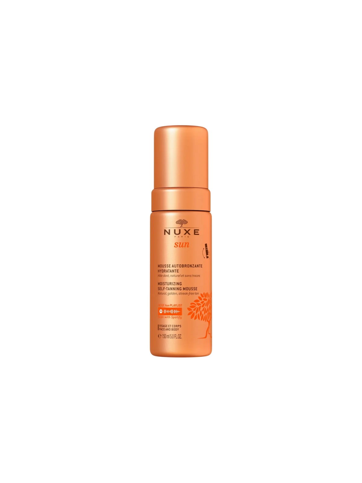NUXE Sun Mousse Autobronzante Hydratante 150 ml