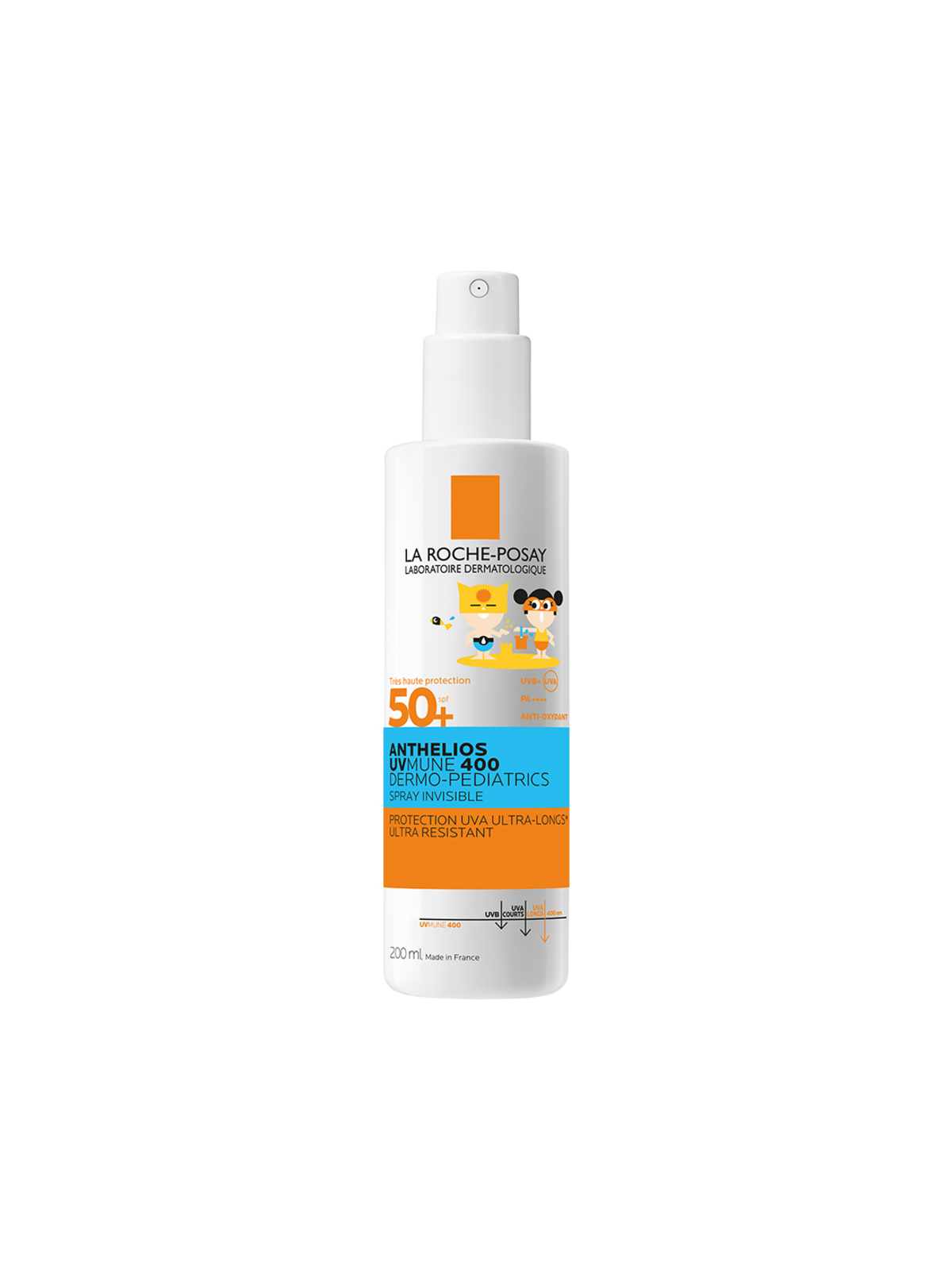 LRP ANTHELIOS DERMO-PED SPRAY SPF50 200ML