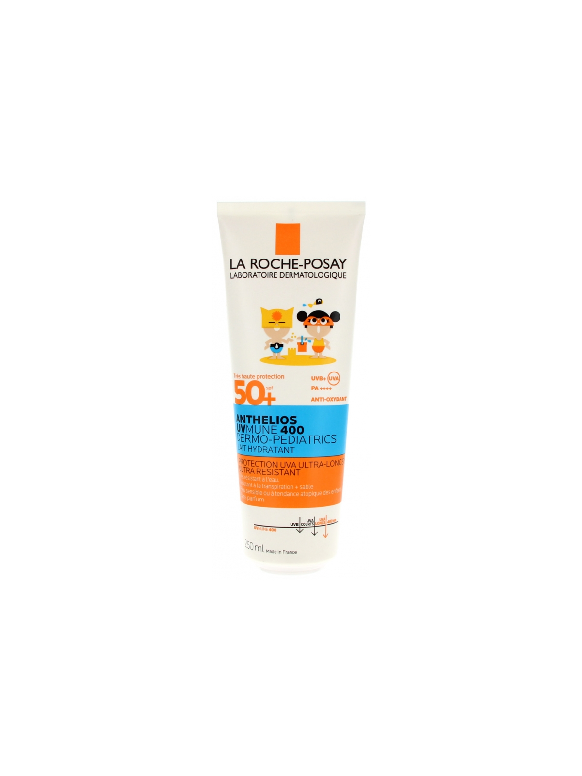 LRP ANTHELIOS DERMO-PED LAIT SPF50 250ML