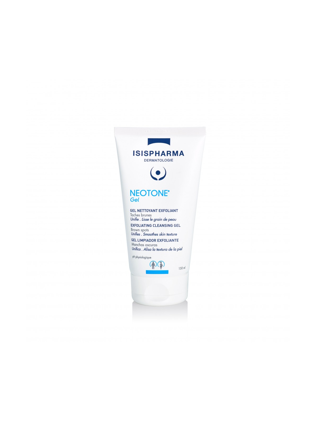 IsisPharma Néotone Gel Nettoyant Exfoliant 150ml