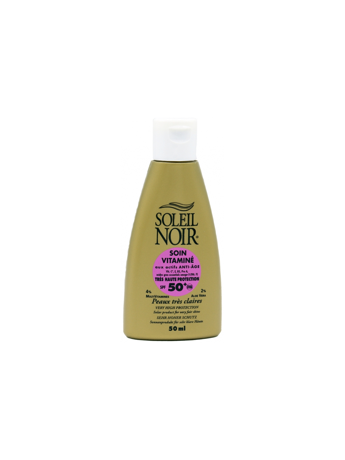 Soleil Noir Soin Vitaminé SPF50+ 50 ml