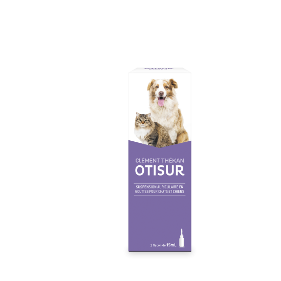 CLEMENT THEKAN Otisur Suspension Auriculaire Gouttes Chats & Chiens 15ml