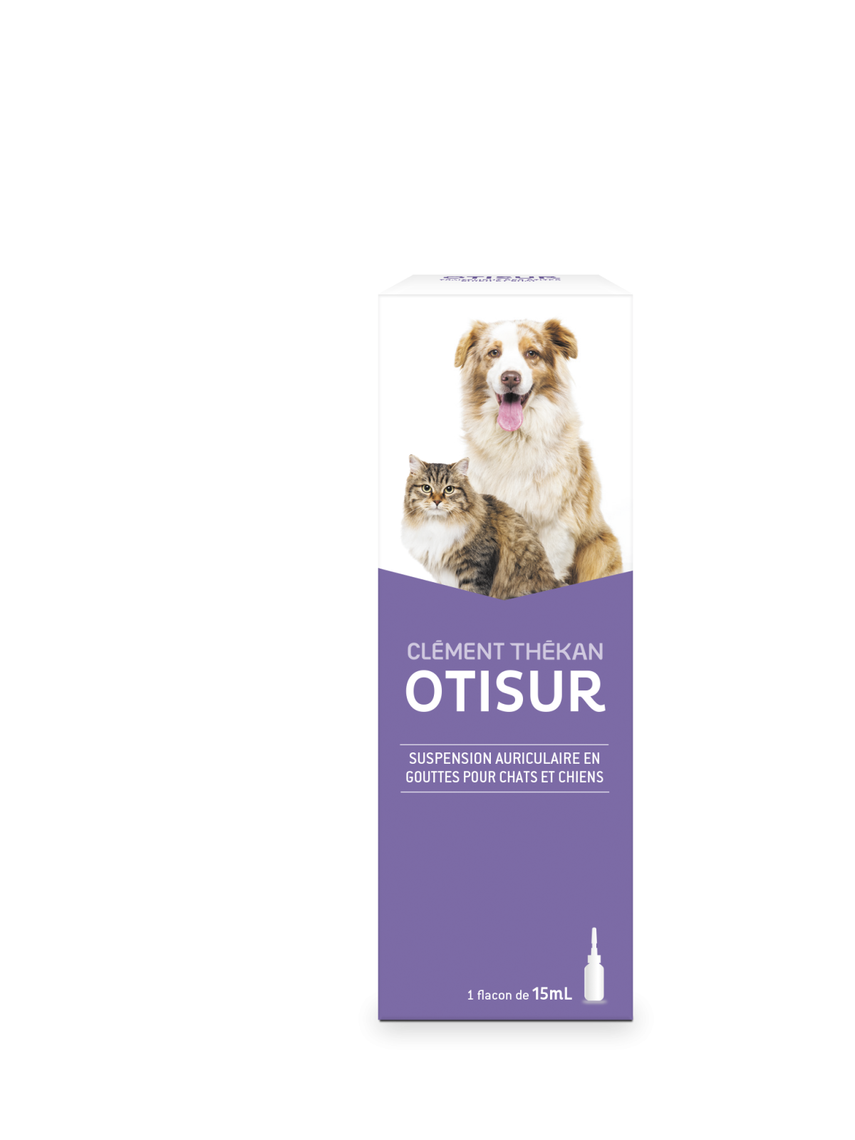 CLEMENT THEKAN Otisur Suspension Auriculaire Gouttes Chats & Chiens 15ml
