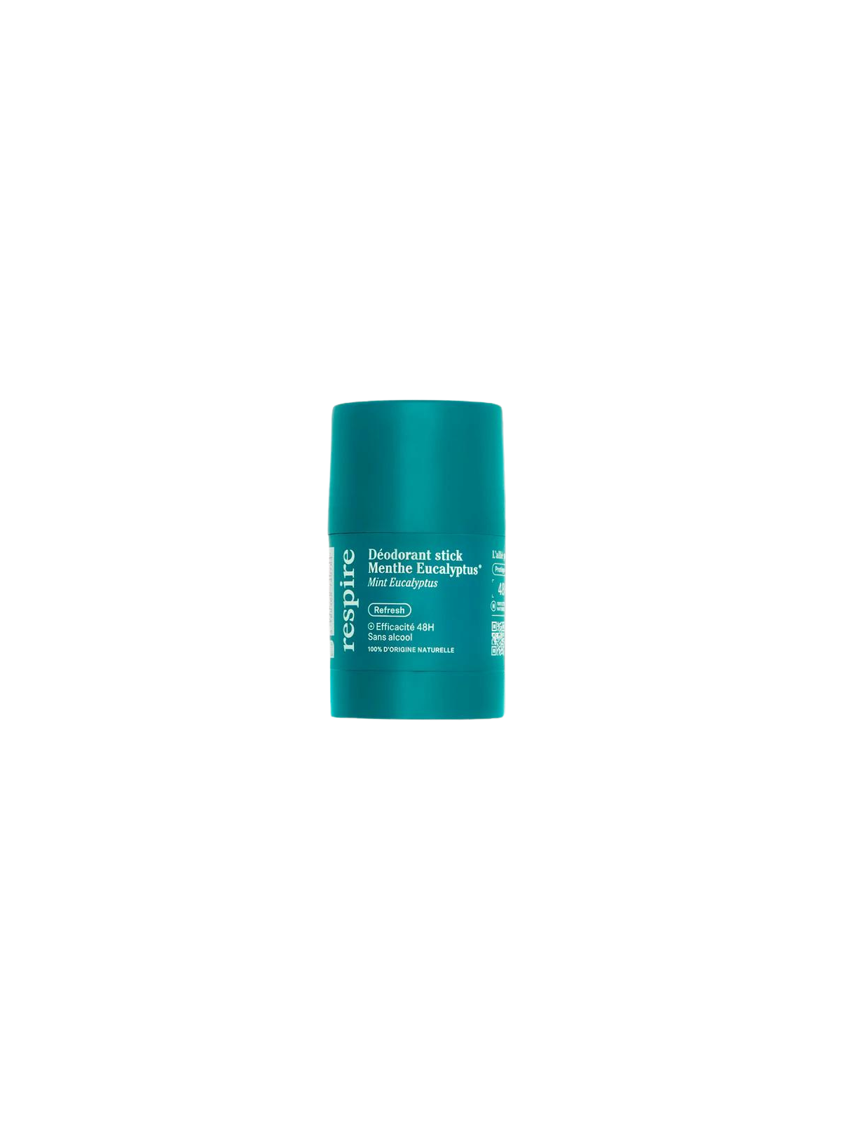 RESPIRE Déodorant Solide Efficace 48h Menthe Eucalyptus 50g