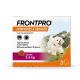 FRONTLINE Frontpro Antiparasitaire Petit Chien 2-4 kg 3 Comprimés