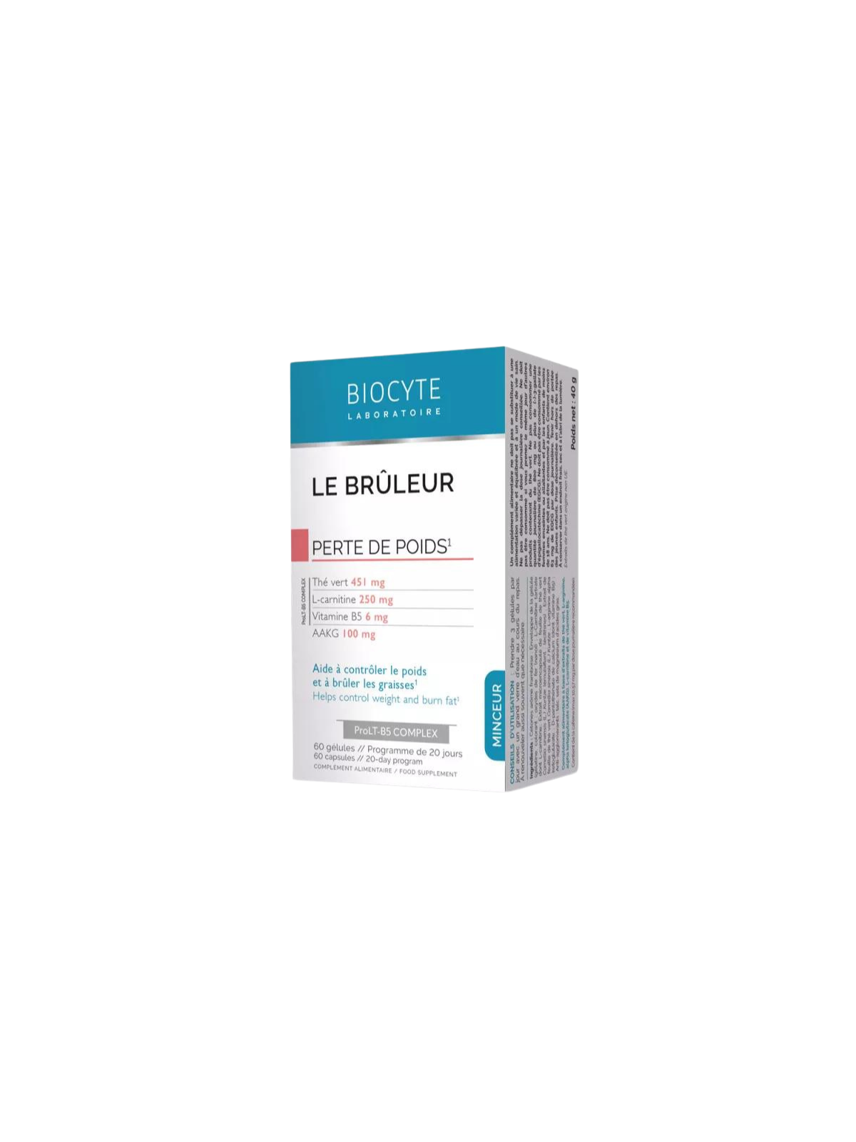 BIOCYTE Le Brûleur 60 Gélules 