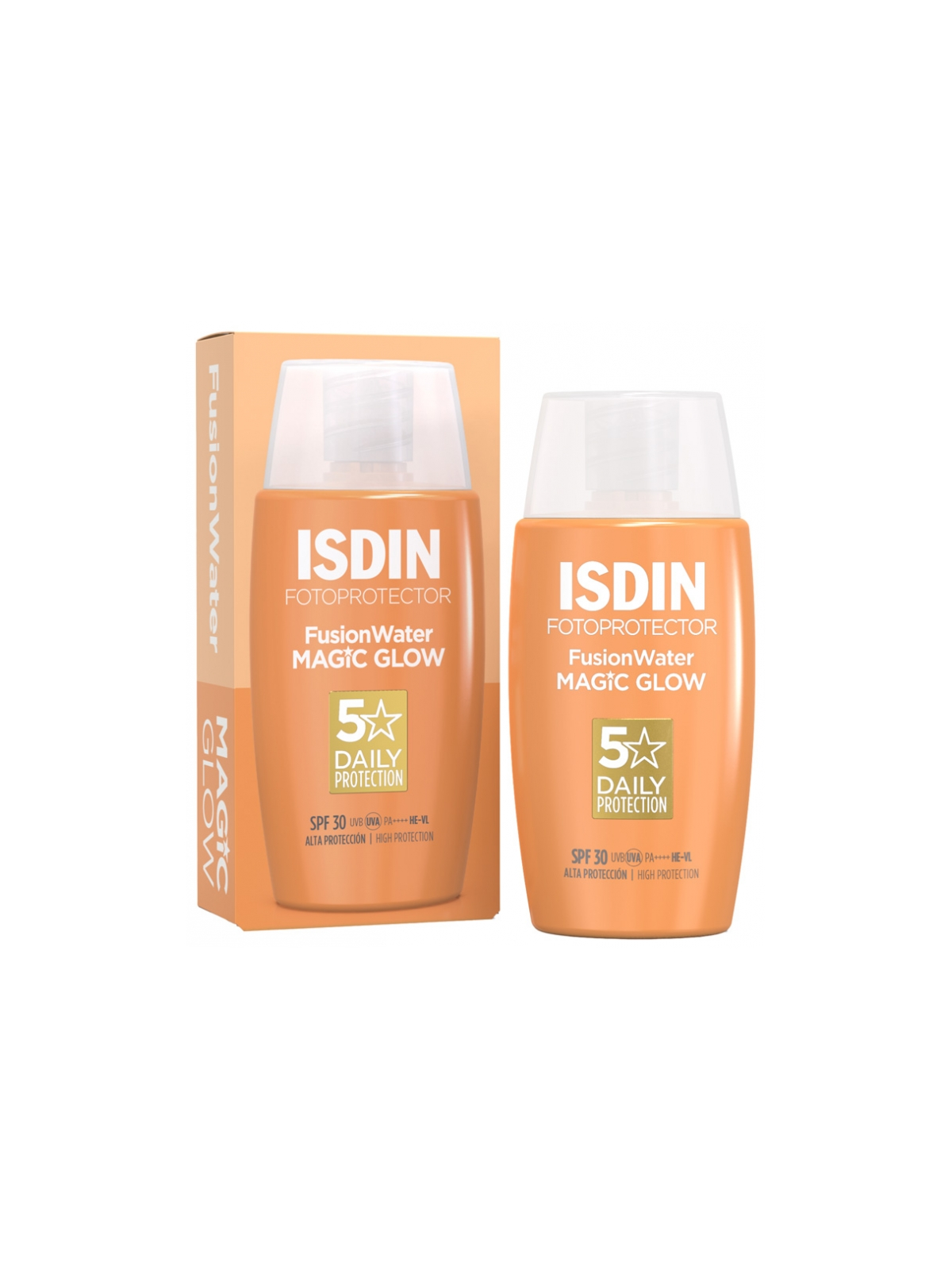 ISDIN Fotoprotector Fusion Water Magic Glow Crème Solaire SPF30 50 ml