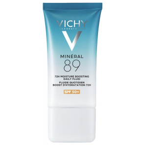 VICHY Minéral 89 Fluide Quotidien Boost d'Hydratation SPF50+ 50 ml