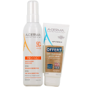 A-DERMA Protect Spray Solaire Très Haute Protection SPF 50+ Lait Après-soleil 100 ml OFFERT