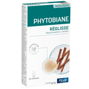 PILEJE Phytobiane Réglisse 15 comprimés