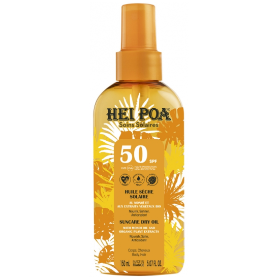 HEI POA Huile Sèche Solaire SPF50 150 ml