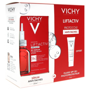 VICHY LiftActiv Specialist B3 Sérum Taches Brunes & Rides 30 ml + UV-Age Daily Fluide SPF50+ 15 ml Offert