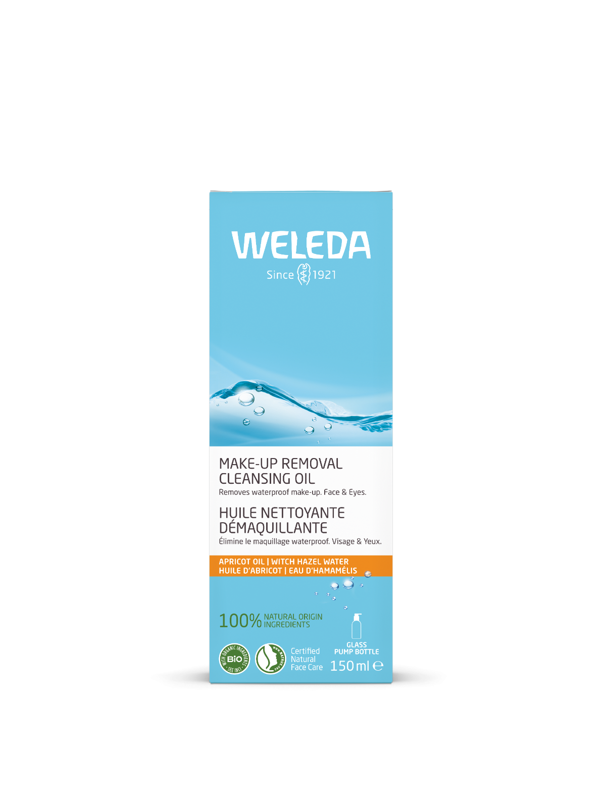 WELEDA Huile Nettoyante Démaquillante Bio 150ML