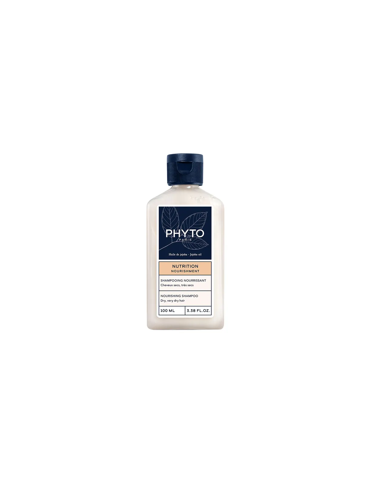 PHYTO Nutrition Shampooing Nourrissant Cheveux Secs à Très Secs 100ml